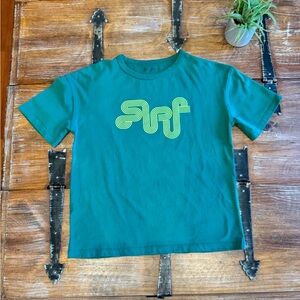 Green Kids Surf T-Shirt by Neon Rebels
